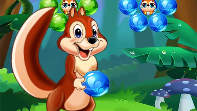 Bubbles Shooter Squirrel