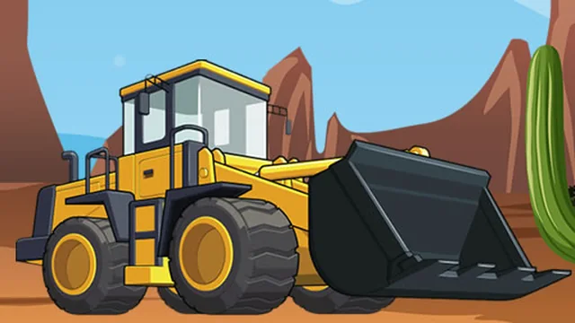 Bulldozer Jigsaw game thumbnail