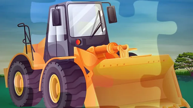 Bulldozers Jigsaw Game