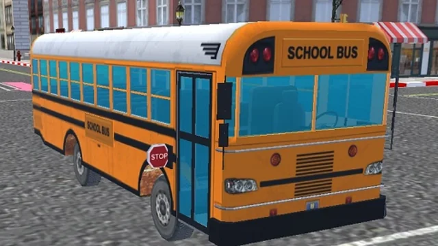 Bus School Park Driver
