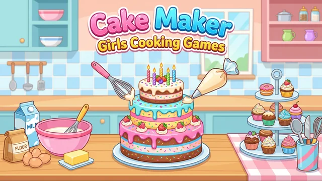 Cake Maker: Girls Cooking Games