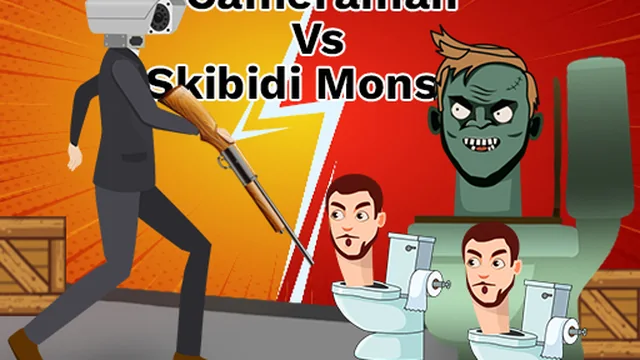 Cameraman vs Skibidi Monster : Fun Battle