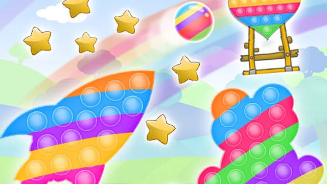 Cannon Ball + Pop It Fidget