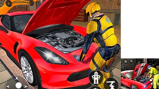 Car Mechanic Auto Workshop Repair Garage