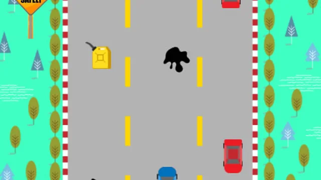 Car on The Road