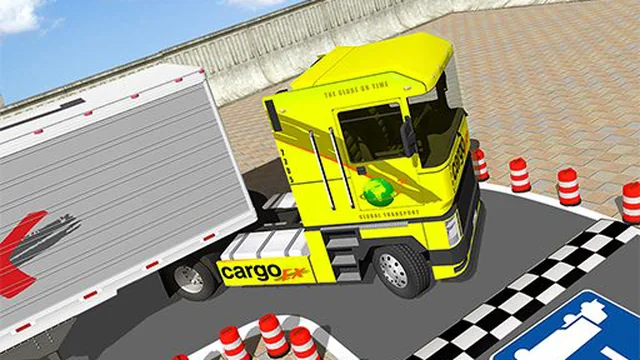 Cargo Truck Parking 2021 game thumbnail
