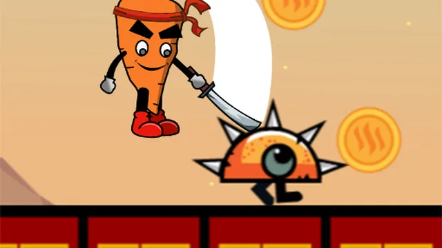 Carrot Ninja Runner game thumbnail