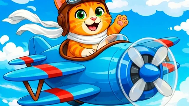 Cartoon Airplanes: Jigsaw Puzzles