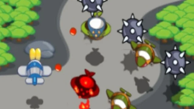 Cartoon Battle Sky