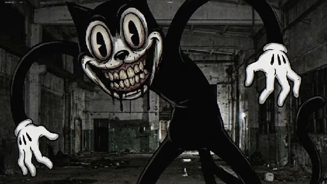 Cartoon Cat Scary