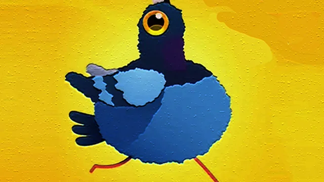 Cartoon Pigeon Jigsaw game thumbnail