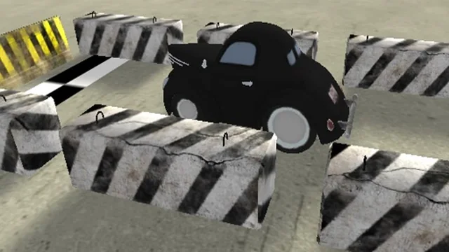 Cartoon Retro Car Parking 2019