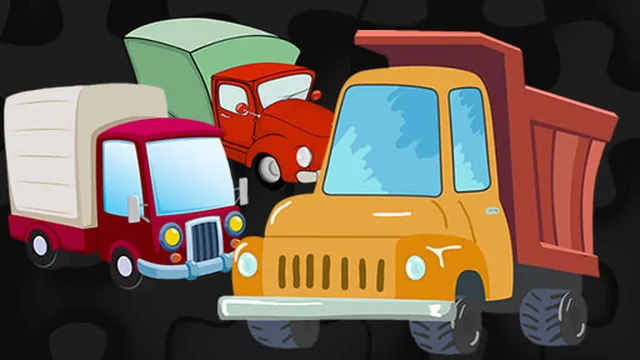 Cartoon Truck Jigsaw
