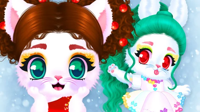Cat and Rabbit Holiday