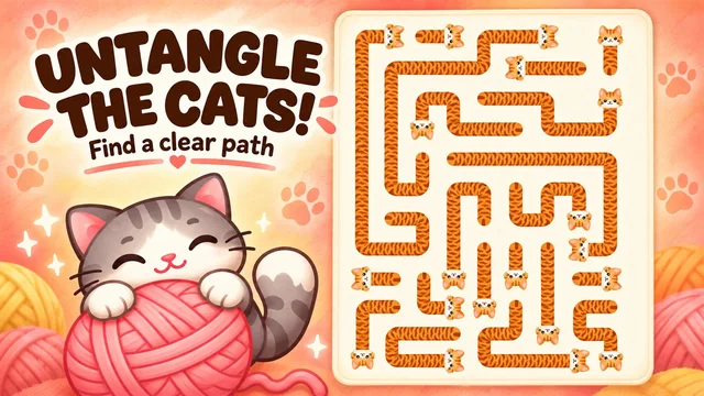 Cat arrows: Cozy Puzzle game thumbnail