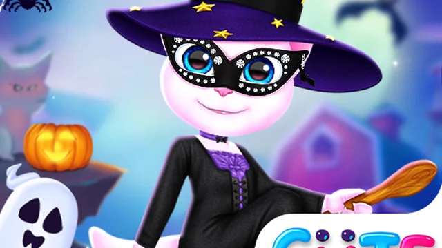 Cat Girl Halloween Preparation