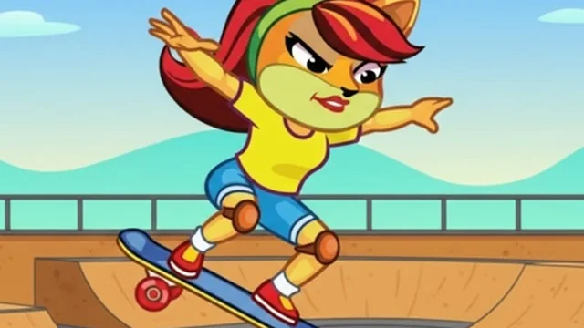 Cat Girl Skater game thumbnail