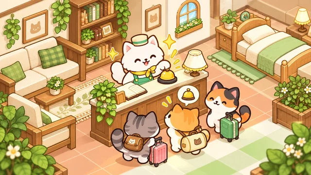 Cat Hotel 24/7 game thumbnail
