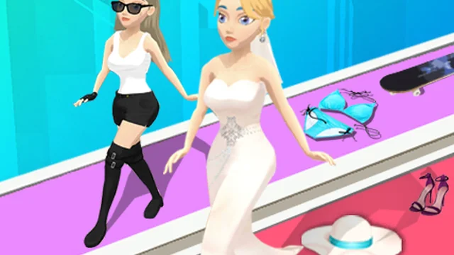 Catwalk like Queen - Catwalk Race game thumbnail