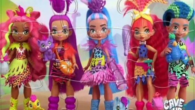 Cave Club Dolls Match 3 Puzzle Game