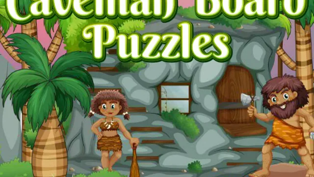 Caveman Board Puzzles game thumbnail