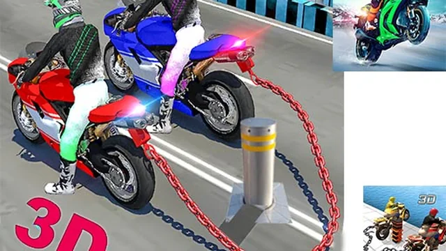 Chained Bike Racing 3D game thumbnail