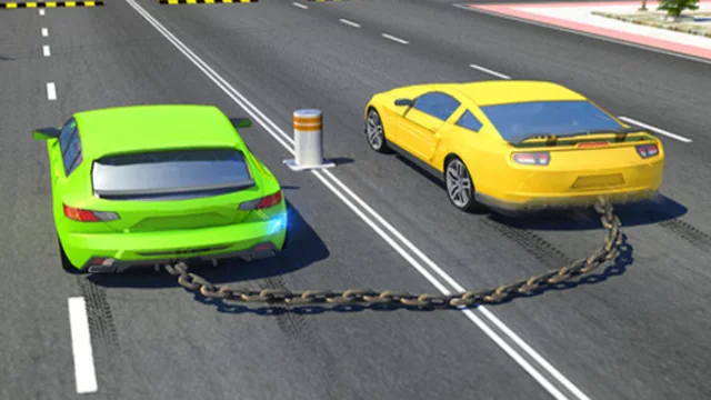 Chained Cars against Ramp hulk game