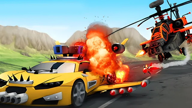 Chaos Road Combat Car Racing