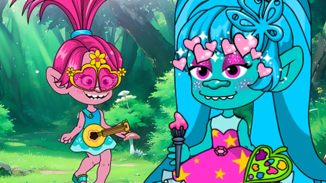 Chibi Troll Fashion Maker