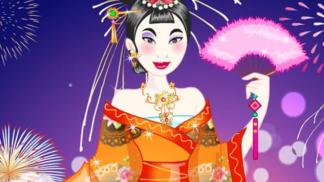 Chinese Princess Wedding Dress up