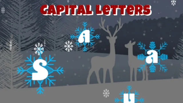 Christmas Capital Letters