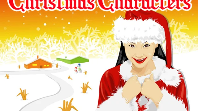 Christmas Characters Slide