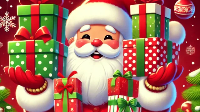 Christmas Gift Jump