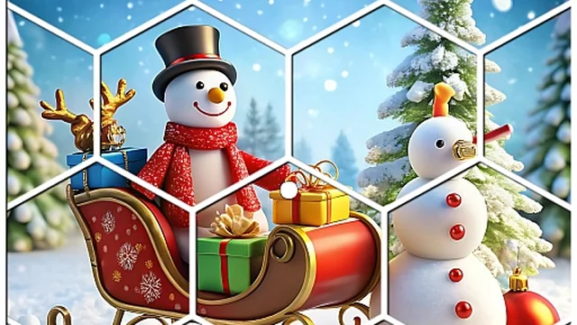 Christmas Hexa Puzzle