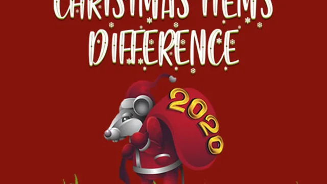 Christmas Items Differences game thumbnail