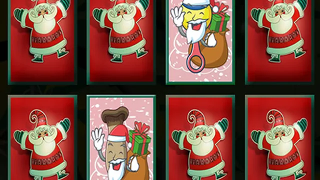 Christmas Mascots Memory