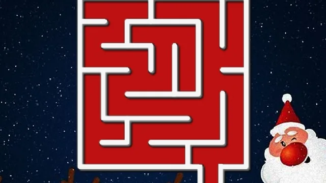 Christmas Maze game thumbnail