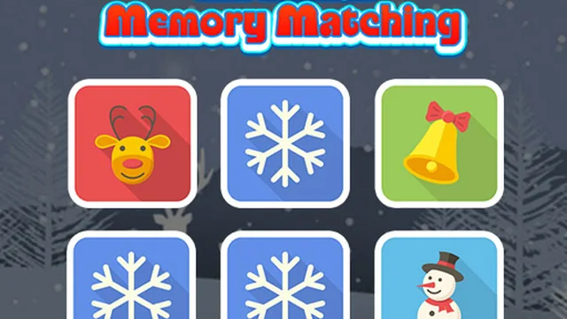 Christmas Memory Matching