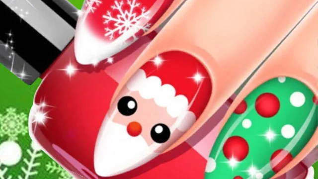Christmas Nail Salon