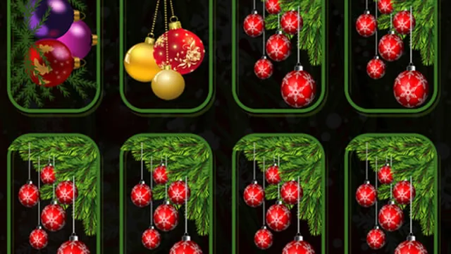Christmas Ornaments Memory