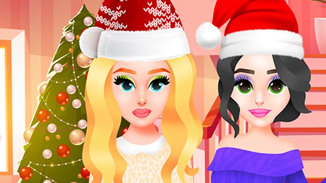 Christmas Party Girls with Julie