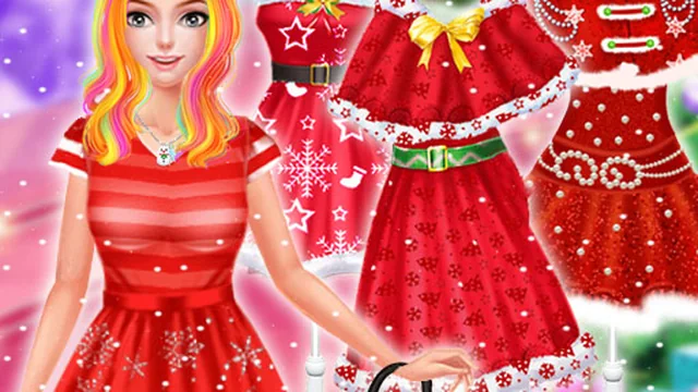 Christmas Princess Dress Up