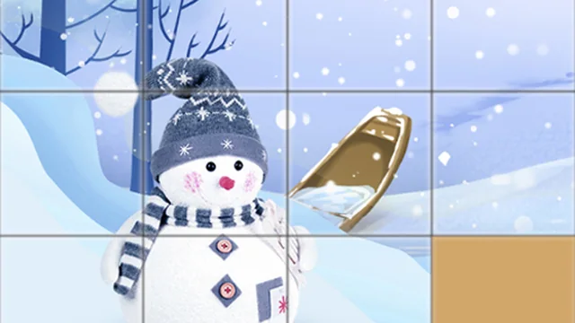 Christmas Slide Puzzle