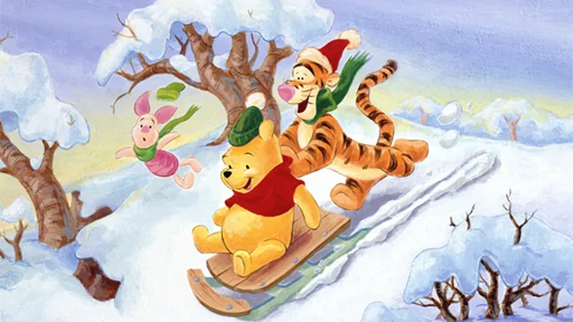 Christmas Winnie Pooh Jigsaw