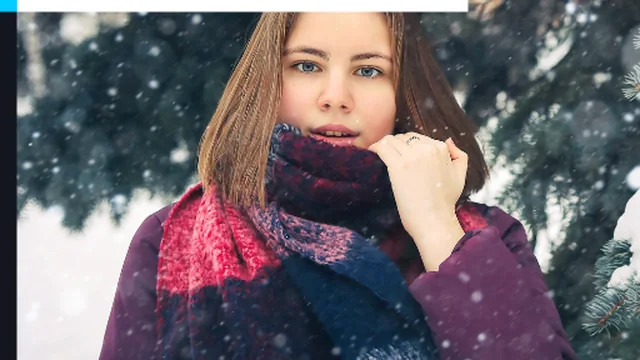 Christmas Winter Girl Jigsaw