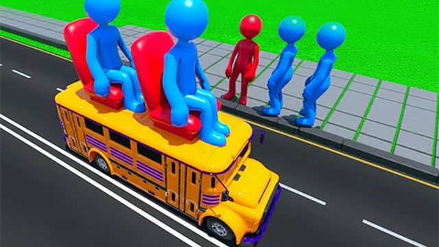 City Bus Passenger Picking Game