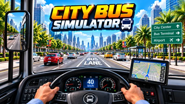 City Bus Simulator Driving Games game thumbnail