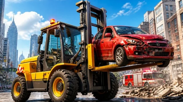 City Rescue Forklift Simulator game thumbnail