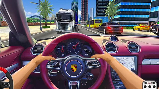 City Taffic Racer - Extream Driving simulator game thumbnail