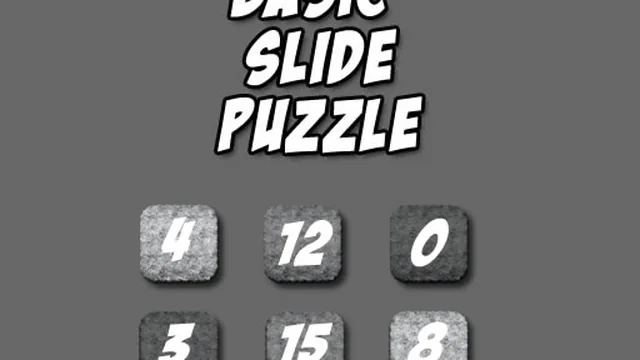 Classic Slide Puzzle game thumbnail